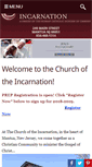 Mobile Screenshot of incarnation-church.org